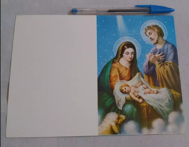 کارت تبریک تولد حضرت مسیح (نوستالژی)